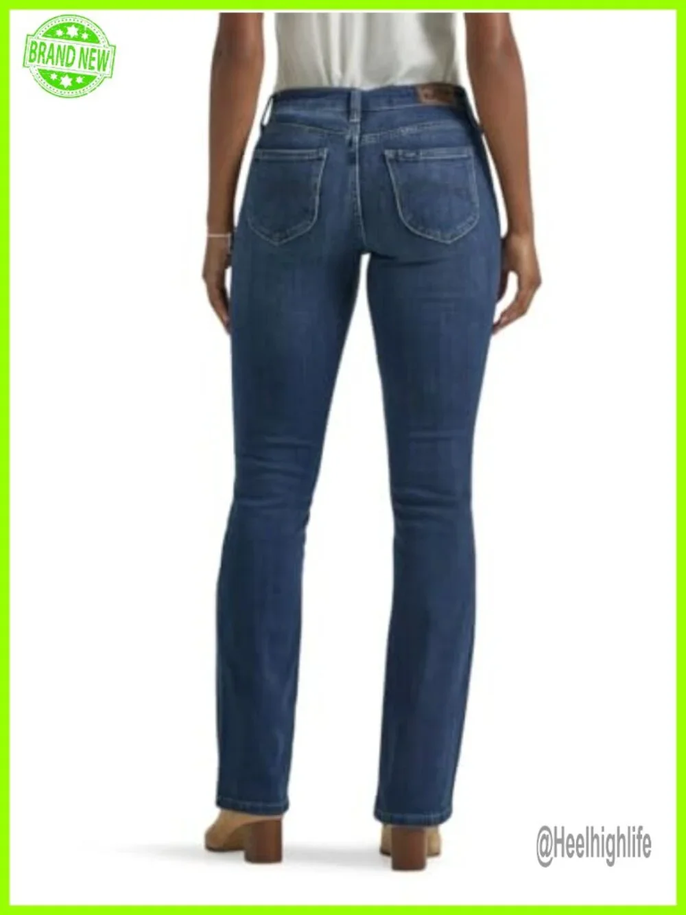 Lee Women's Mid Rise Bootcut Jean - Regular Fit
